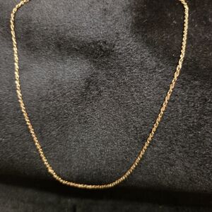 Elegant 0k Gold Chain Necklace
